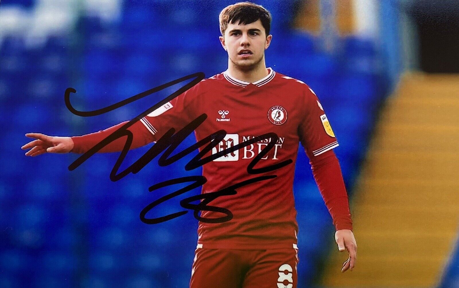 Liam Walsh Genuine Hand Signed Bristol City 6X4 Photo Poster painting 2