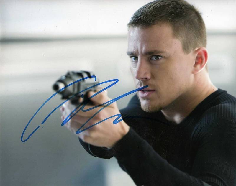 CHANNING TATUM DEAR JOHN SIGNED 8X10 PICTURE*PROOF