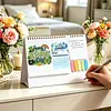 Festival DIY 12-Month Diamond Art Desk Calendar Creative Design
