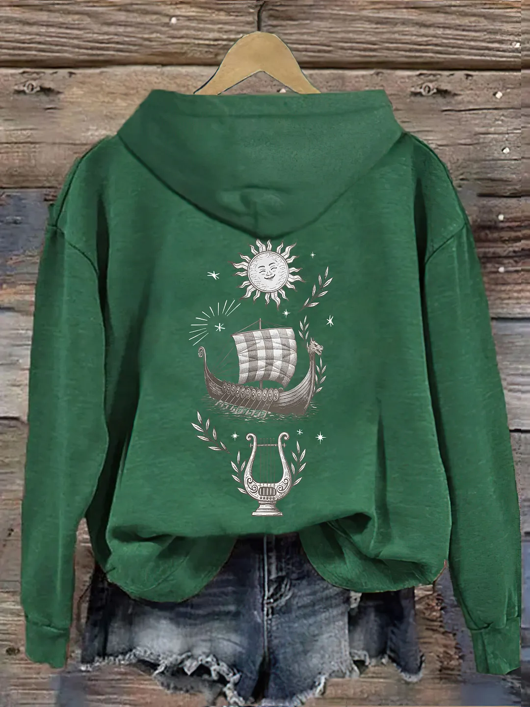 Greet the World With Open Arms Hoodie