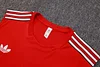 Joyfball 2025/2026 Liverpool pre-match training red Retro version Jersey+Shorts  1:1 Thai Quality