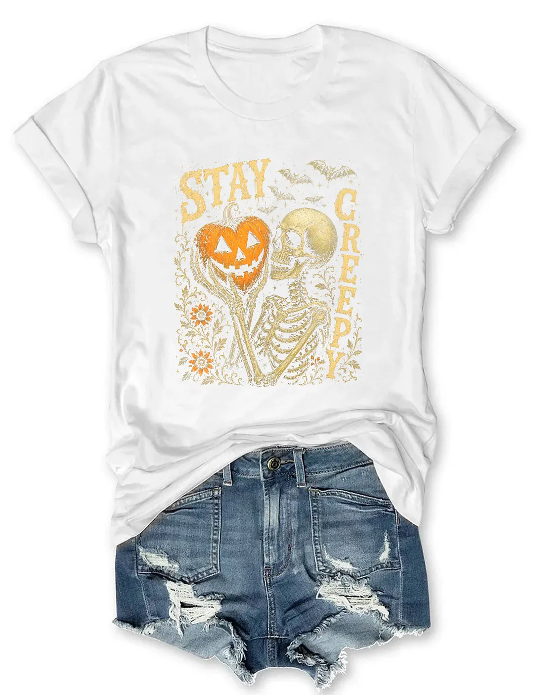 Stay Creepy Skeleton T-shirt