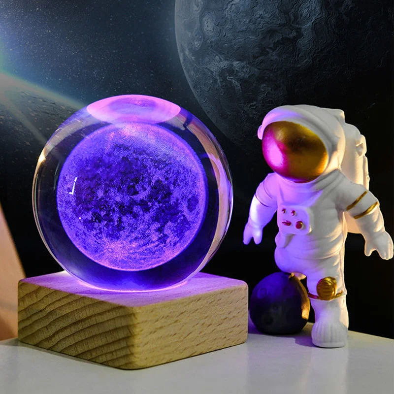 3D Galaxy Crystal Ball Nightlight Decorlamp - U.S. regulations