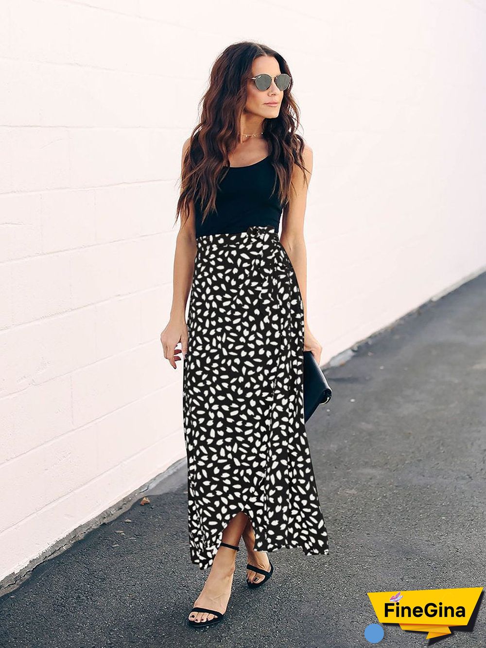 Vacation Floral Printed Skirt