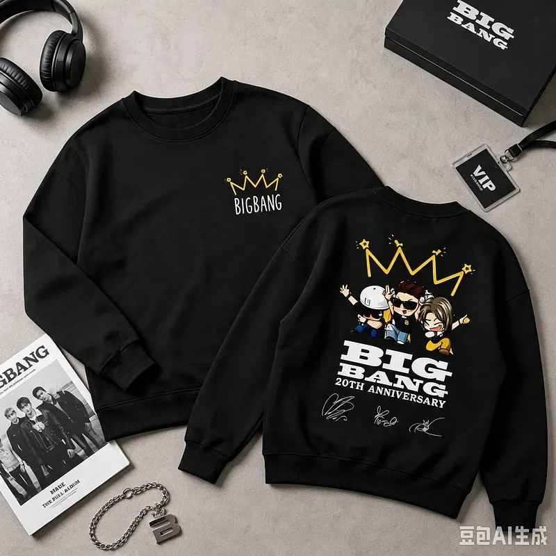 BIGBANG VIP 20th Anniversary Inspired Hoodie