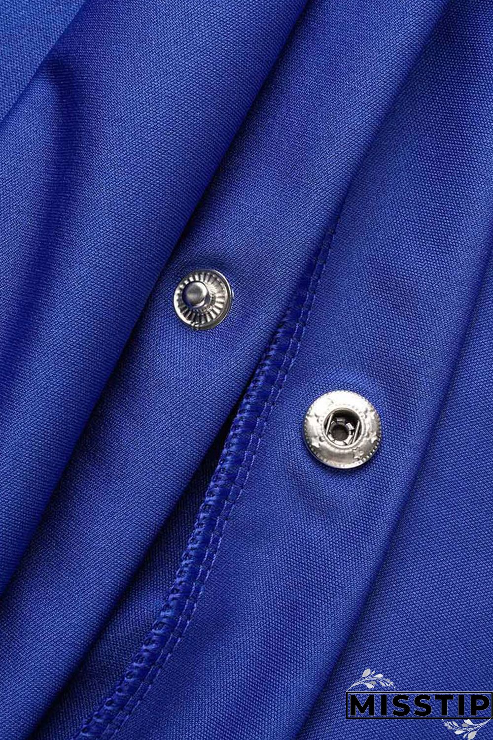 Black Casual Solid Patchwork Oblique Collar Short Sleeve Two Pieces