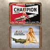 2pcs - Girl  - Vintage Metal Signs(12*16Inch)-Pin-up-girls