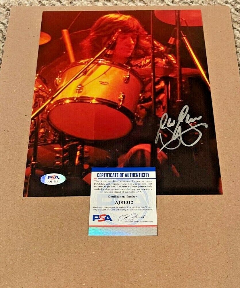 BEV BEVAN SIGNED ELO 8X10 MUSIC Photo Poster painting PSA/DNA CERTIFIED #2