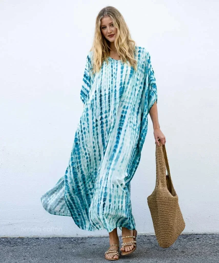 🔥LAST DAY PROMOTION SALE 49 OFF💃Loose, casual Caftan,Beach dress🏖️