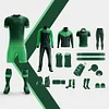 Football Jersey Custom Football Soccer Jerseys Quick Dry Polyester Sportswear Men Soccer Wear Set Uniforms