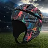 [US Local Warehouse] Rugby Headgear Adjustable Head Protector Guard Sports Accessories (D)
