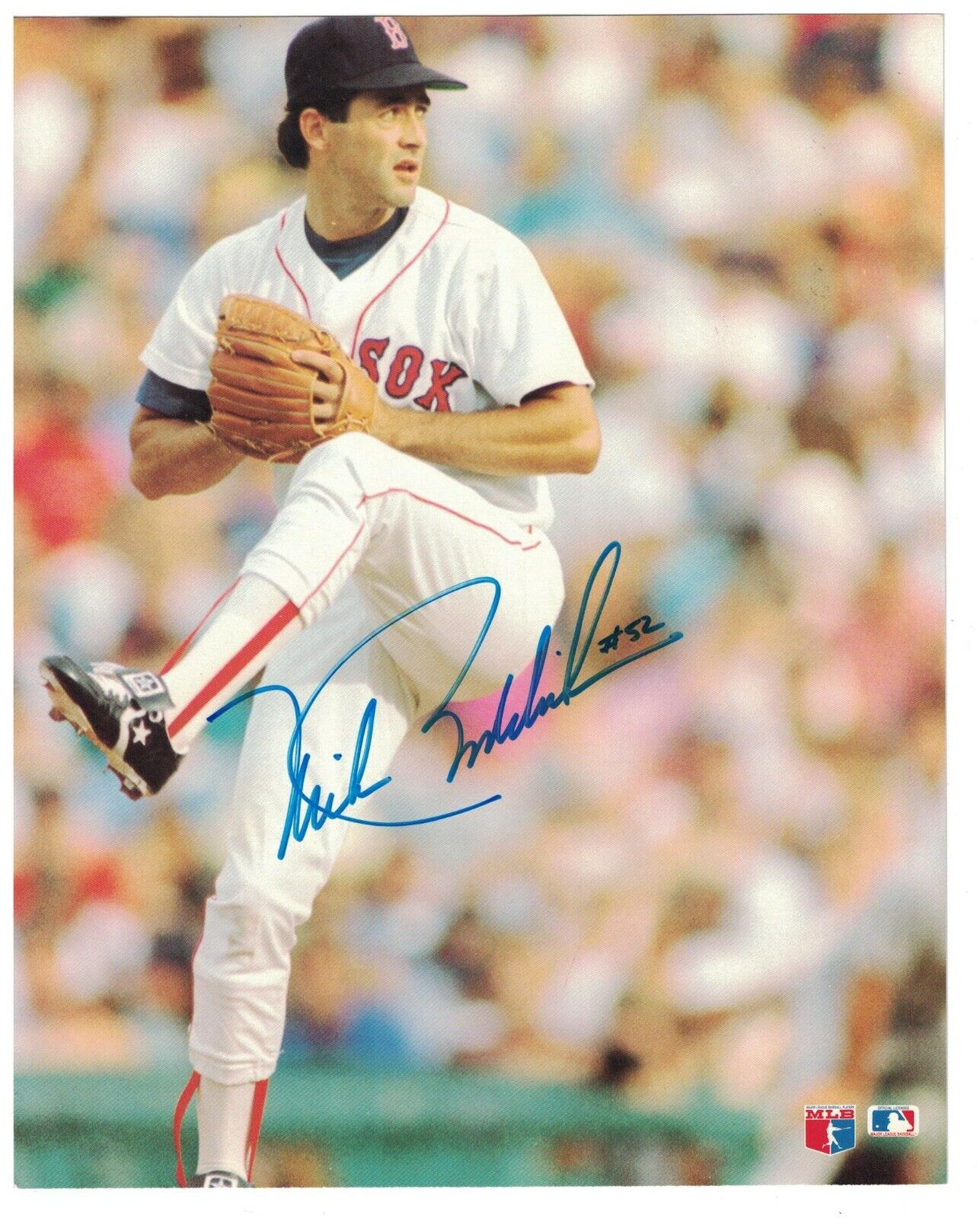 Mike Boddicker Signed Autographed 8 x 10 Photo Poster painting Boston Red Sox