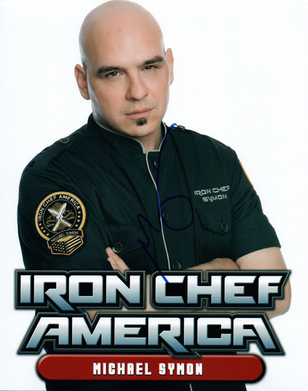 Michael Symon Signed Autographed 8x10 Photo Poster painting Celebrity Chef Iron Chef COA VD