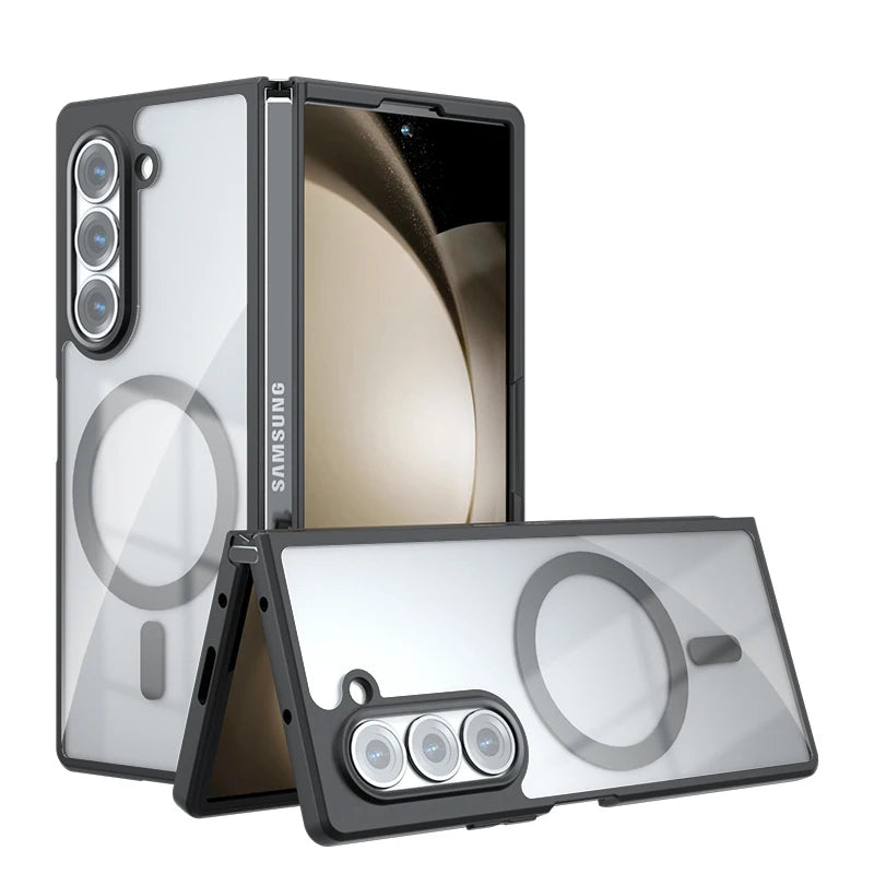 Magnetic frosted airbag protective case for Z Fold series
