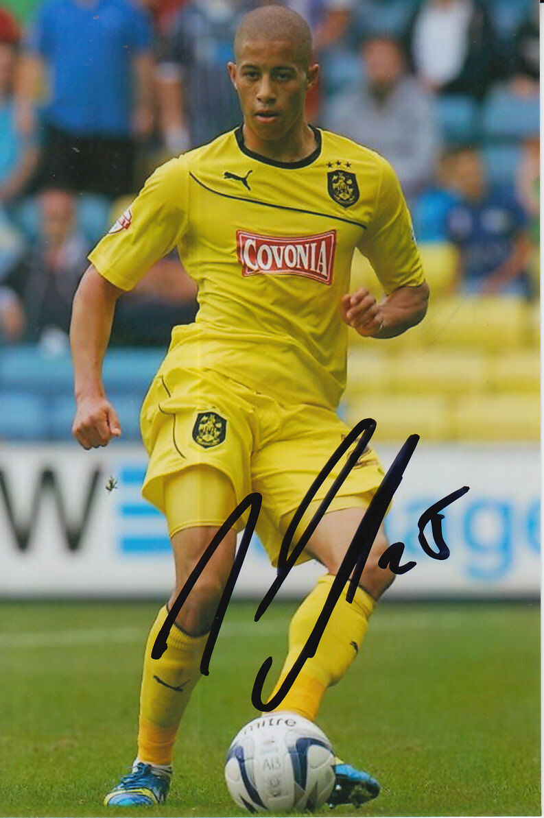 HUDDERSFIELD HAND SIGNED JAKE CARROLL 6X4 Photo Poster painting.