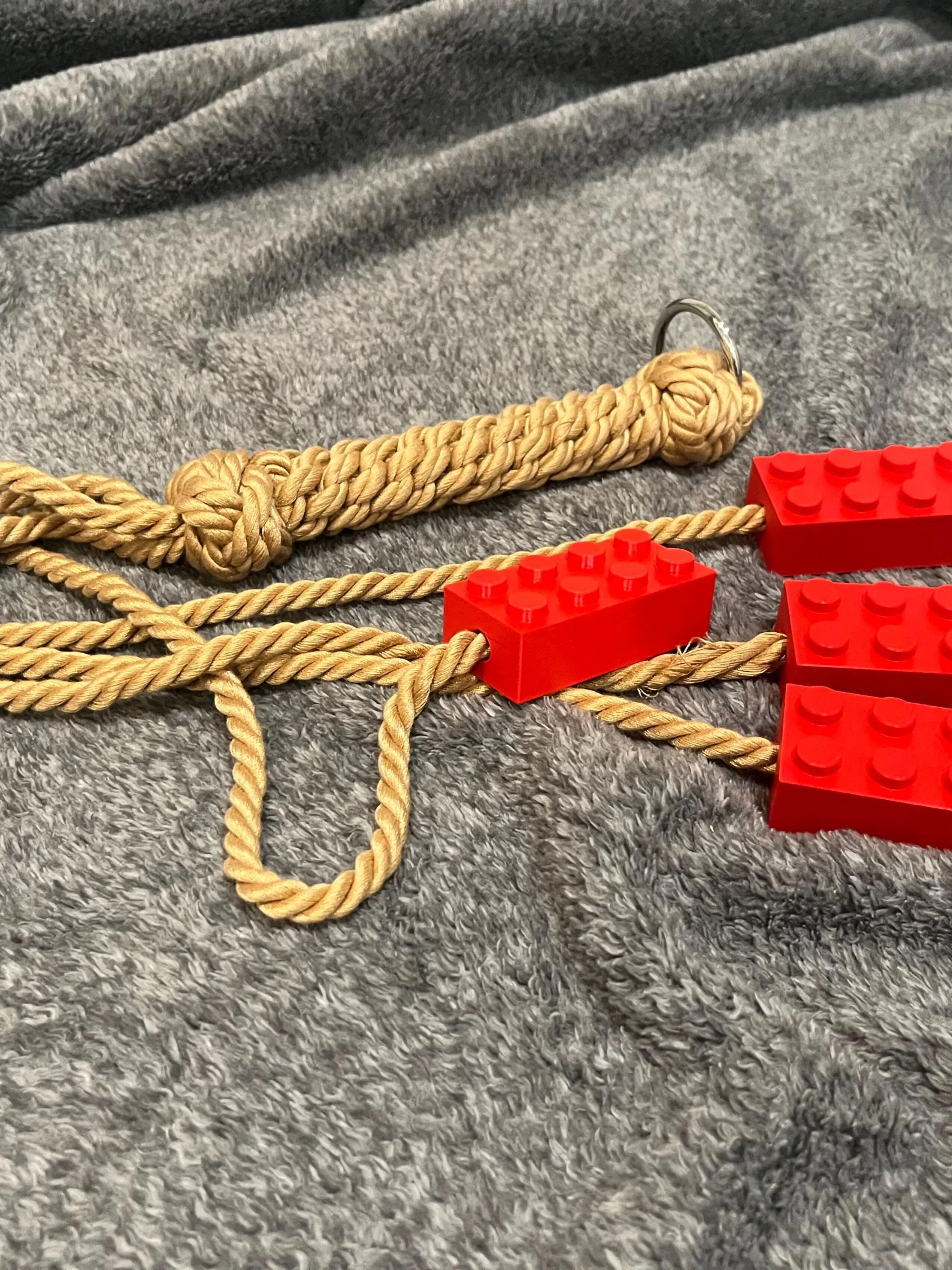 Lego Wave Rope The BRICKclacker Building Block Toy Rope Flogger for Sadists BDSM Tool ...