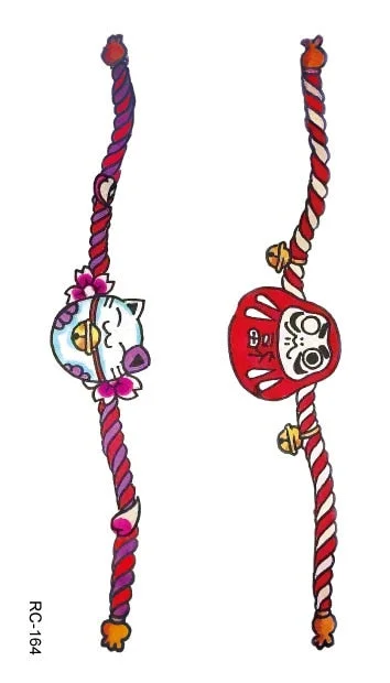 Mermaid Cat Fox Flower Wind chimes rabbit Waterproof Temporary Tattoo Sticker Rose Flash Tattoos Body Art Fake Arm tatoo Women