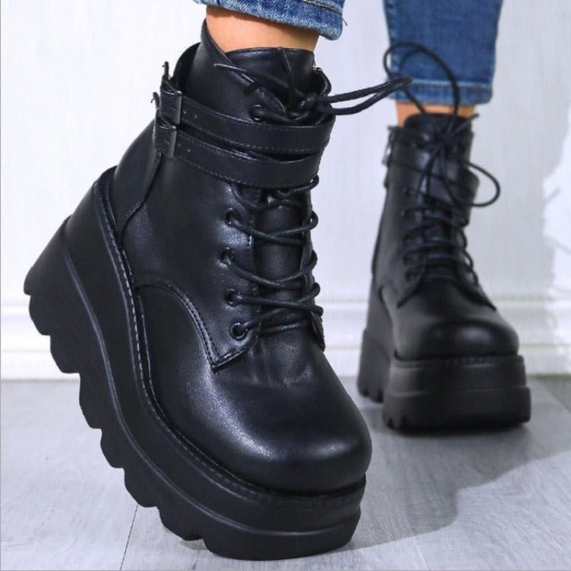 LookYno - Women's  Fashion High Platform Boots