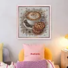 Coffee Cookies-14CT Stamped Cross Stitch Egyptian Cotton 23*23cm/9.06*9.06in tapestrymarket