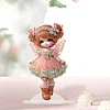 (Multistyle) Acrylique Mignon Fille-Bricolage Ornement 5D Bricolage Artisanat