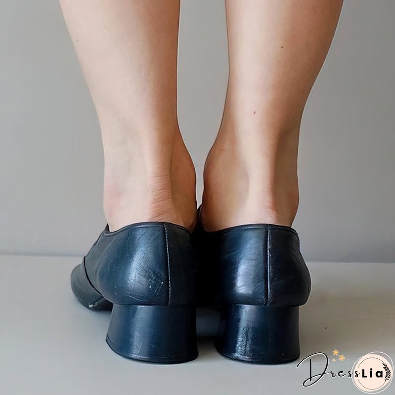 Olivia Retro Leather Sandals