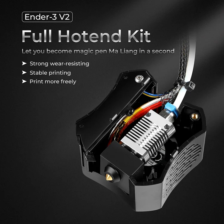 Official Creality Upgraded Ender 3 V2 Neo Hotend Kit,Assembled