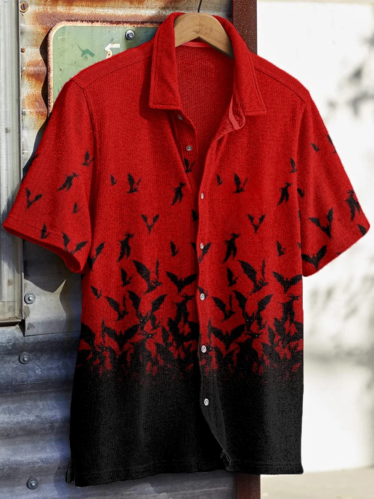 Night Hunter Halloween Art Short Sleeve Shirt