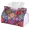 Rhombus DIY PU Diamond Painting Tissue Box Kits for Adults/Beginners Home Decor Diamond Desk Decorative Tissue Box Stain-resistant