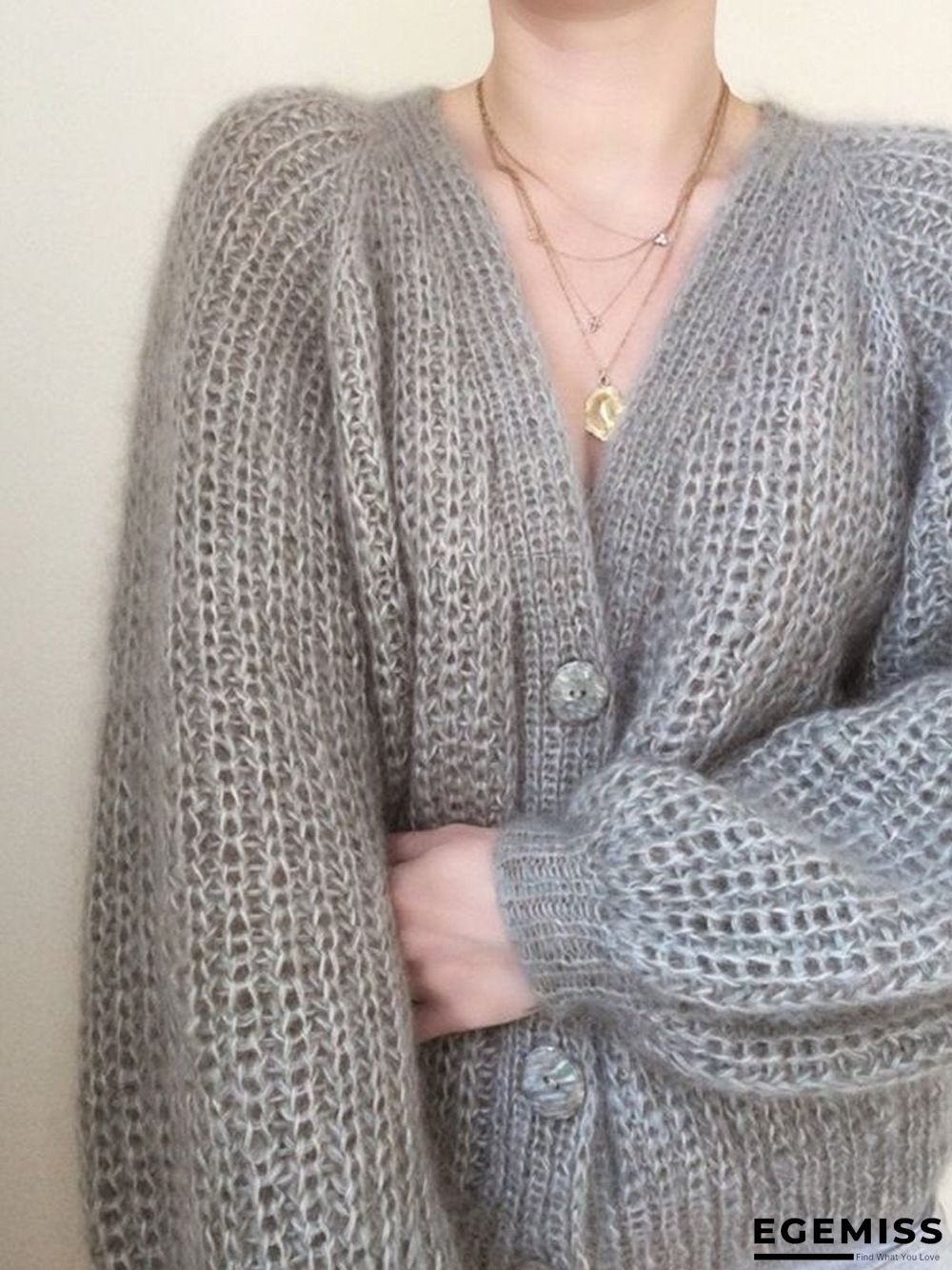 Casual cardigan sweater | EGEMISS