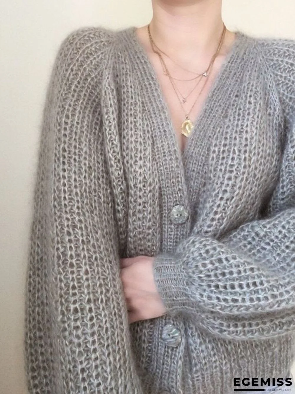 Casual cardigan sweater | EGEMISS