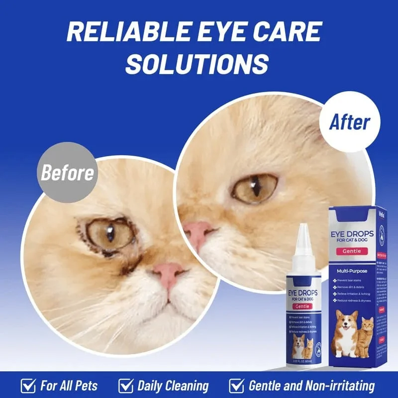 🐶Hot Sale 49% Off🐶PET Dog Eye Drops, Eye Drops for Dogs&Cats 