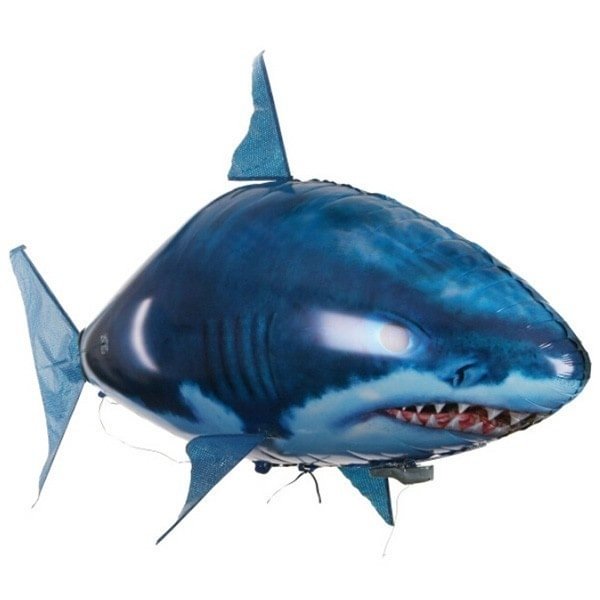 ToyTime Remote Control Shark Toys Air Swimming Animal Infrared Fly Balloons Clown Fish Toy For Children Festival Gifts