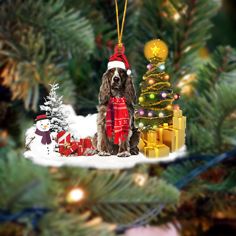 VigorDaily Cocker Spaniel Christmas Ornament SM132