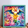 Pokémon-11CT Stamped Cross Stitch 40*40cm/15.75*15.75in