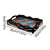 Acrylic Flowers 5D Diamond Painting Serving Tray Art Craft Kit