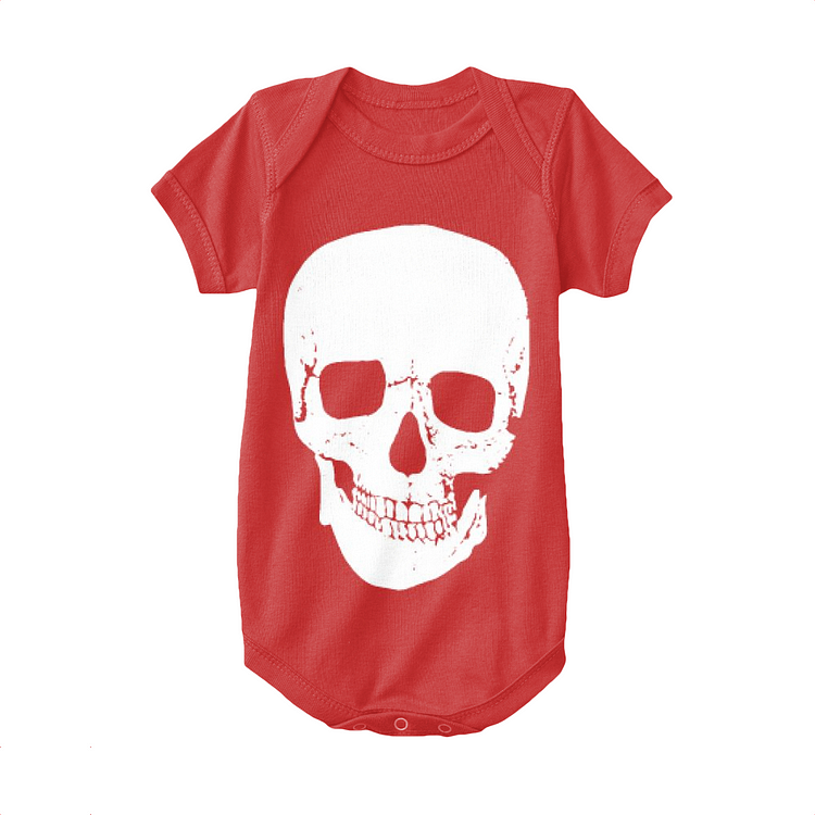 Scary Skull, Halloween Baby Onesie