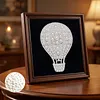 12Pcs DIY Pearl Painting Transportation for Home Wall Decor(15x15cm)