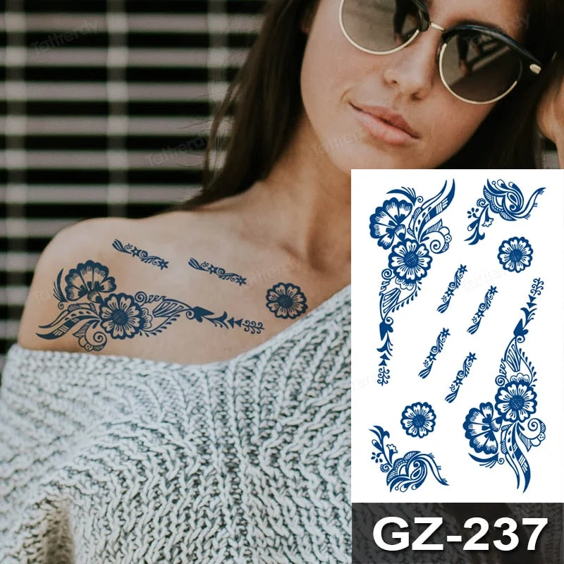 Anime Temporary Tattoo Fruit Ink Waterproof Natural Safety Lasting Juice DIY Body Art Tattoo Arm Sleeve Hand Paints Tattoo Fake