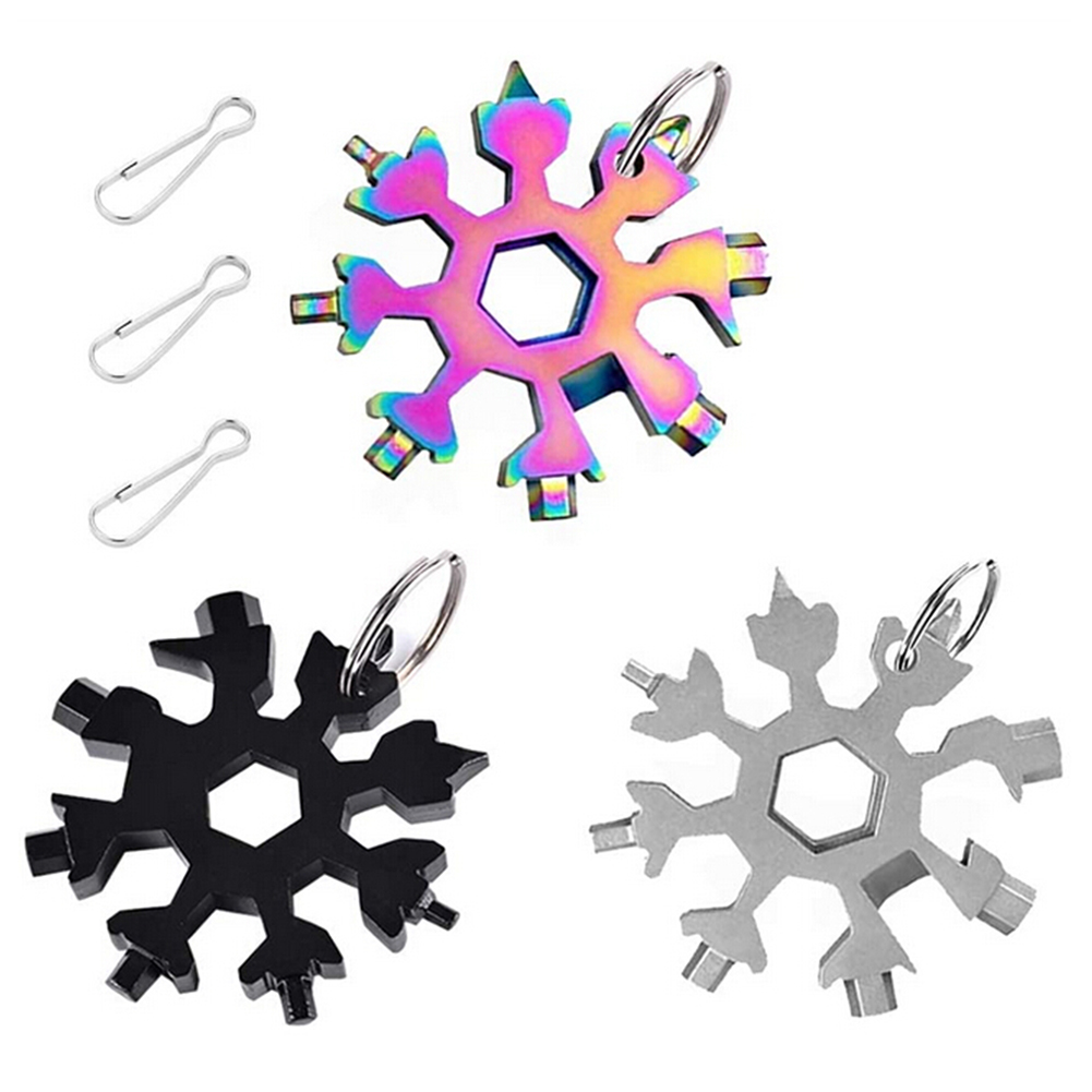 

3pcs Snowflake Hand Multi Tools for Bike Repair, 501 Original