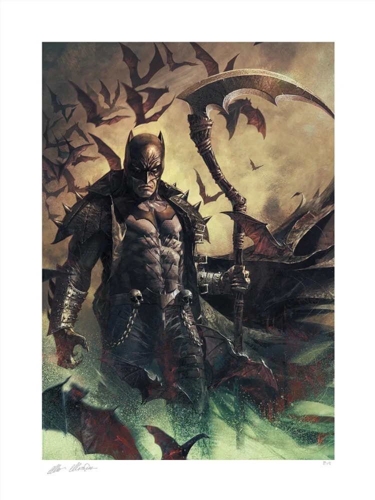 PRE-ORDER Sideshow Studio Marvel Batman（501357U ）& Moon Knight（502128U ）Art Print-
