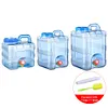 Portable Container with Faucet Camping Equipment Outdoor Water Bucket for Hiking