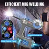 AZZUNO 100Amp Handheld MIG Welder Machine, Gasless MIG Welder Machine, Portable Flux MIG Welding Machine 100V