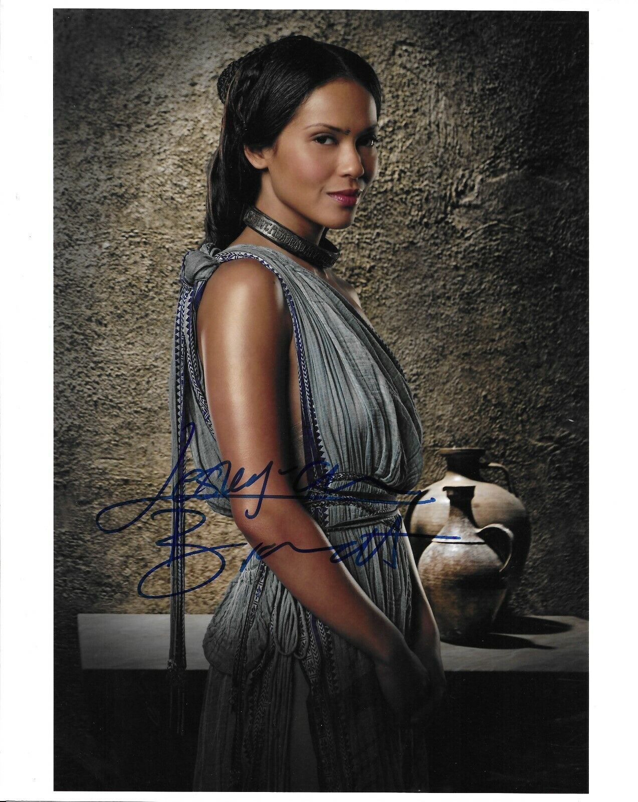 Lesley-Ann Brandt Spartacus autographed Photo Poster painting signed 8x10 #7 Naevia