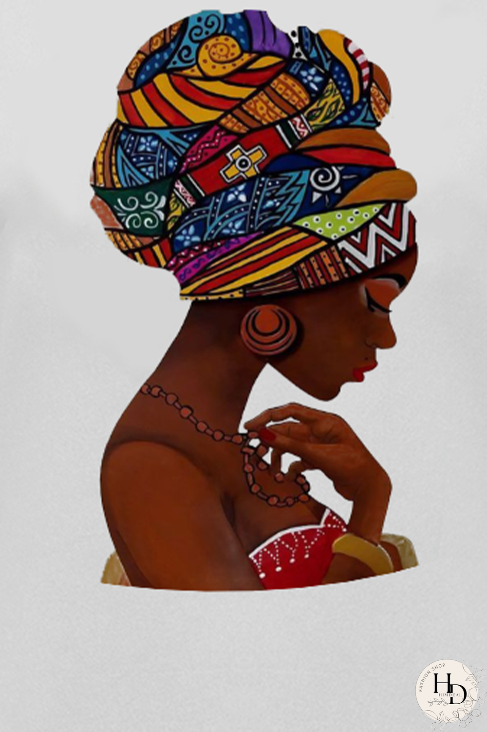 Black Fashion Casual Print Split Joint O Neck Tops