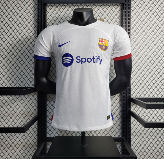 2023-2024 Barcelona Away Player Version Football shirt