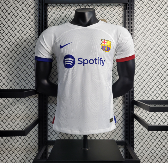 2023-2024 Barcelona Away Player Version Football shirt Thai Quality