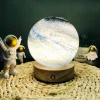 Planet LED Night Light Galaxy Planet Light with Stand Decorative Bedroom Bedside Lamp Creative Birthday Gift