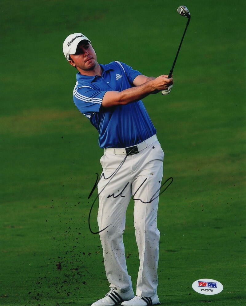 MARTIN LAIRD SIGNED AUTOGRAPH 8x10 Photo Poster painting - SCOTTISH PGA TOUR WINNER RARE W/ PSA