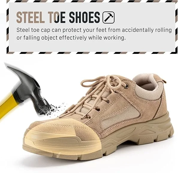 леки индустриални обувки за безопасност за мъже и жени!