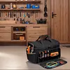 17 Inch Large Tool Bag Organizer with 20 Pockets Waterproof Heavy Duty Tool Bags
